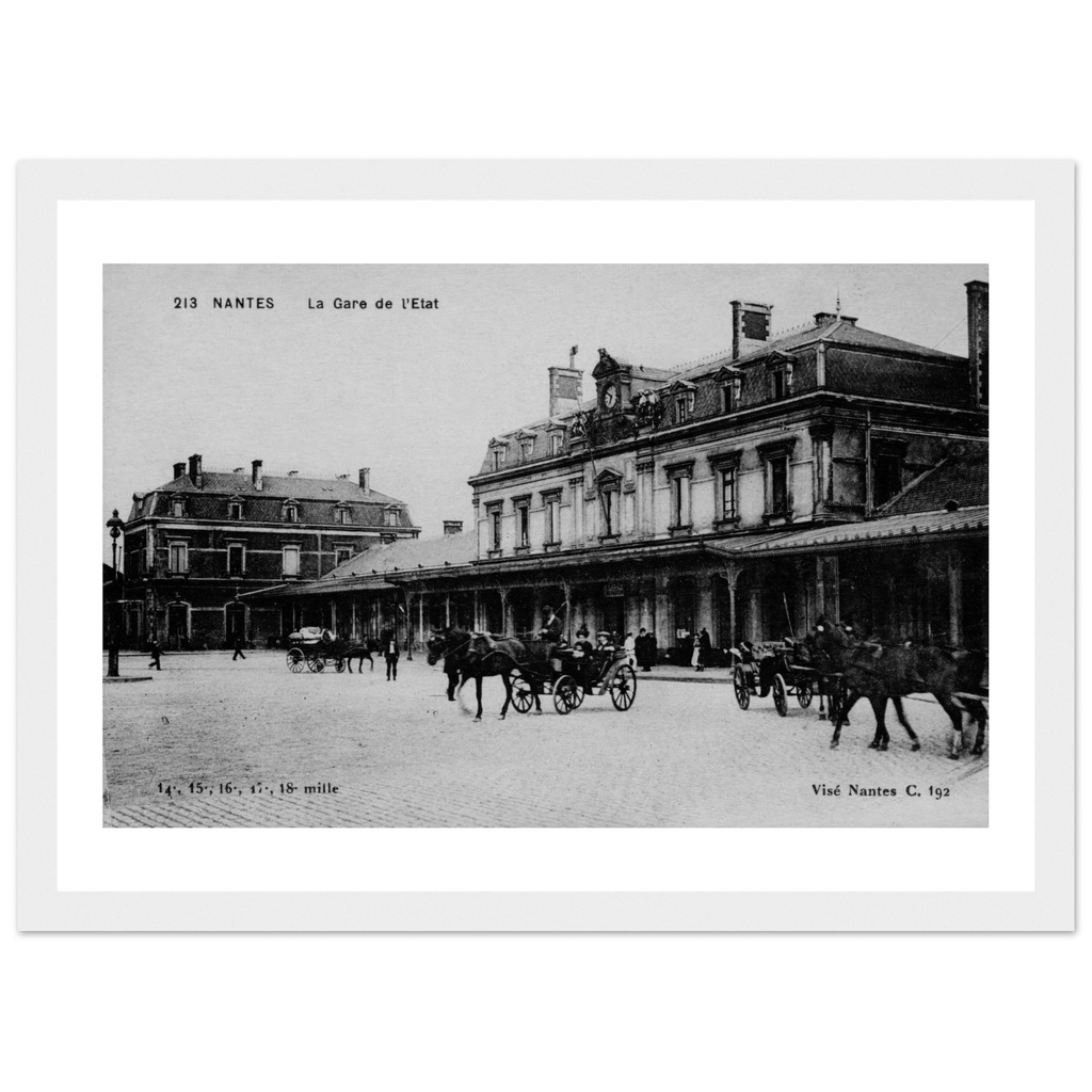 Nantes - La Gare de L'etat