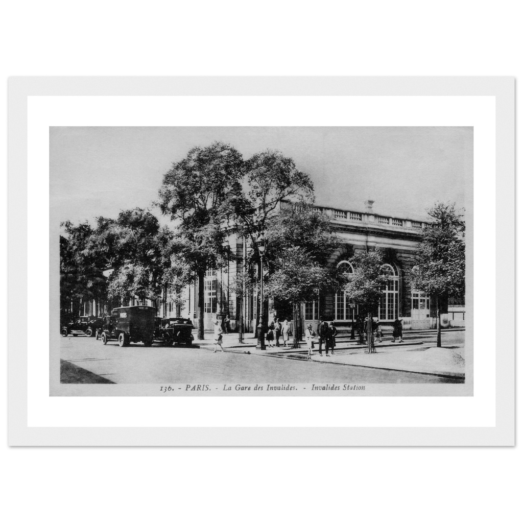 Paris - gare des Invalides