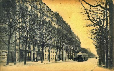 [233182_NE_027] Paris Auteuil Avenue De Versailles