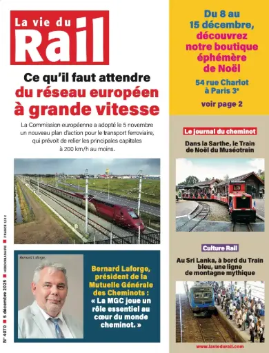 [VDRH4070] La Vie du Rail (hebdomadaire) N°4070
