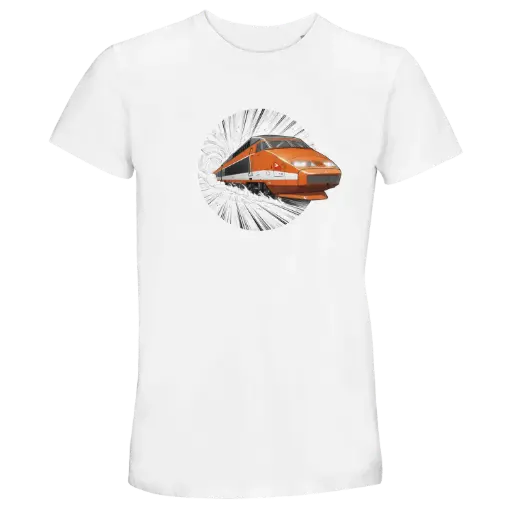 [233260] T-shirt "TGV orange"
