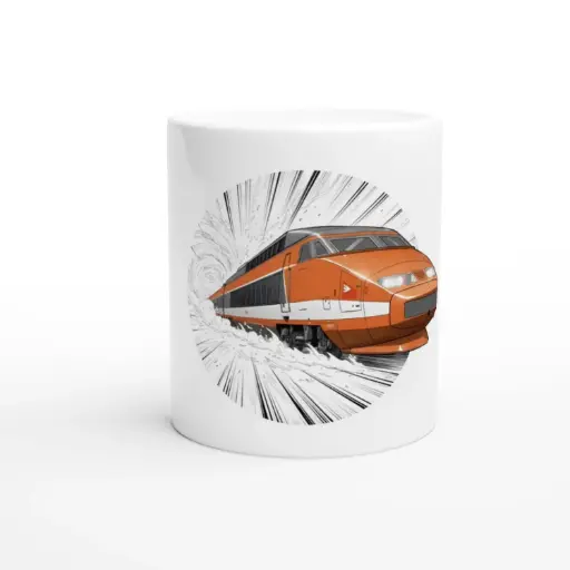 [233250] Mug TGV Orange