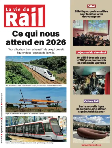 [VDRH4074] La Vie du Rail (hebdomadaire) N°4074