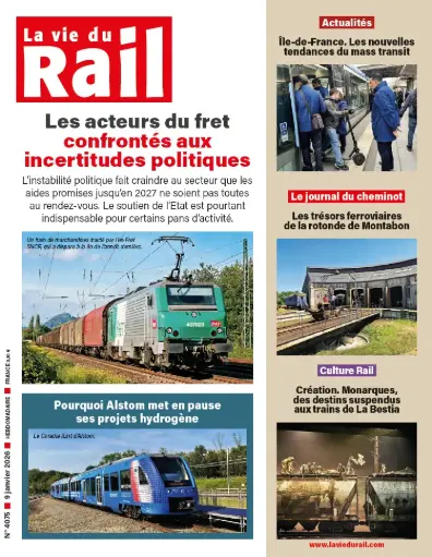 [VDRH4075] La Vie du Rail (hebdomadaire) N°4075