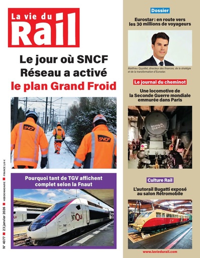 [VDRH4077] La Vie du Rail hebdo n°4077