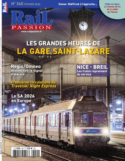 [RP340] Rail Passion n°340