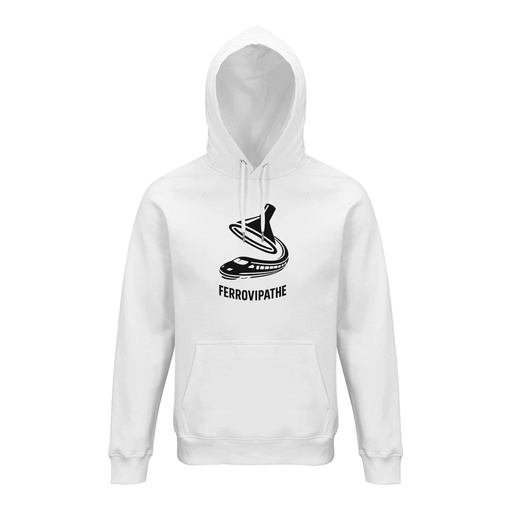 Sweat à capuche unisexe "Ferrovipathe"