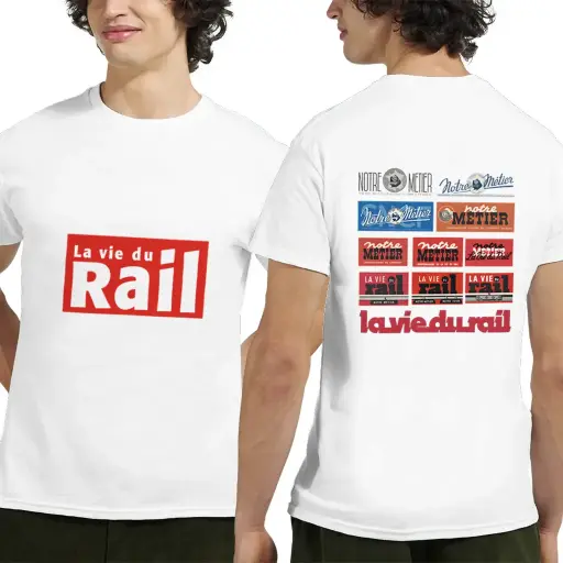 T-shirt  "La Vie du Rail" unisexe