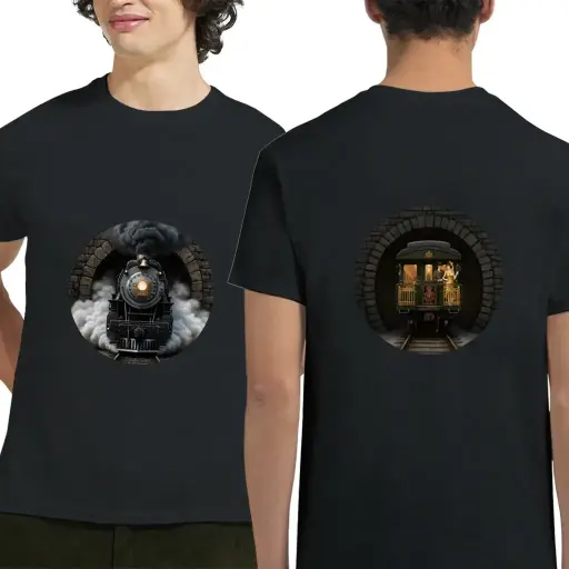 T-shirt "Pacific Vapeur trompe l'oeil" Unisexe