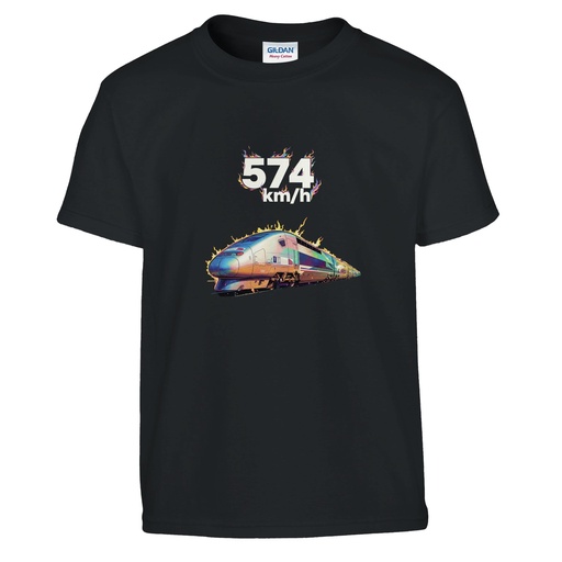 T-shirt "Record TGV" Enfant