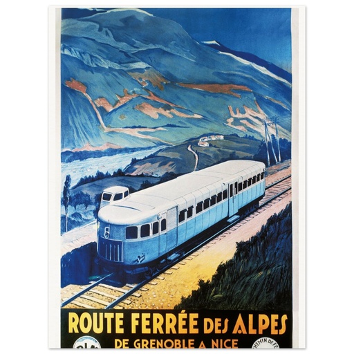 PLM - Route ferrée des Alpes