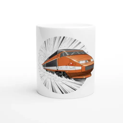 Mug "TGV orange"