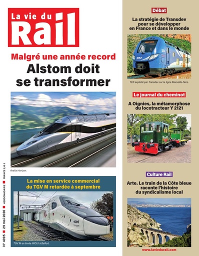 [VDRH4095] La Vie du Rail hebdo n°4095