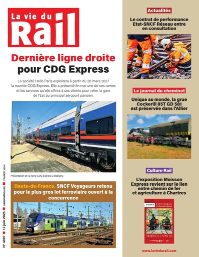 [VDRH4097] La Vie du Rail hebdo n°4097