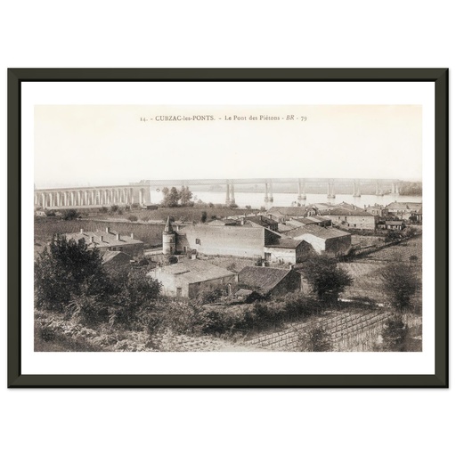 Cubzac les ponts - les ponts des Pietons