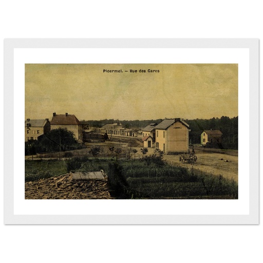 Ploërmel - Vue des Gares