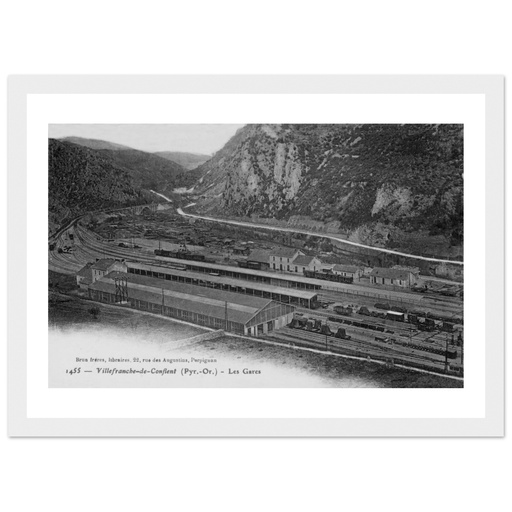Villefranche-de-Conflent - Les gares