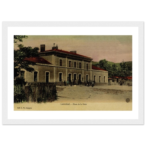 Langeac - Place de la gare