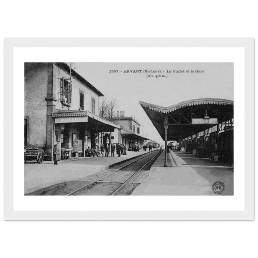 Arvant - (alt 430 m) - Le Buffet de la Gare