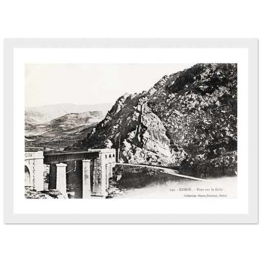 Corse  - Pont sur le Golo