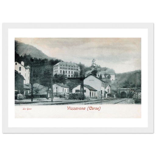 Vizza Vona - Corse - France    la Gare