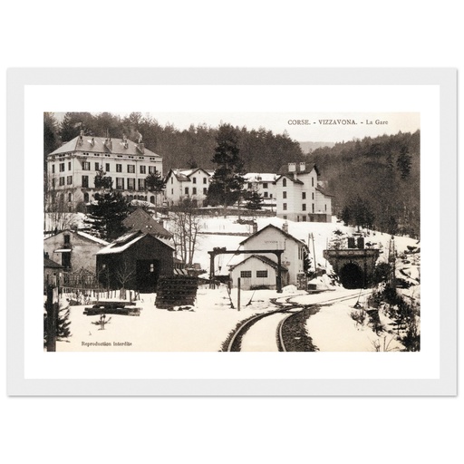 Vizza Vona - Corse - France    la Gare
