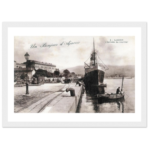 l'arrivee du courrier