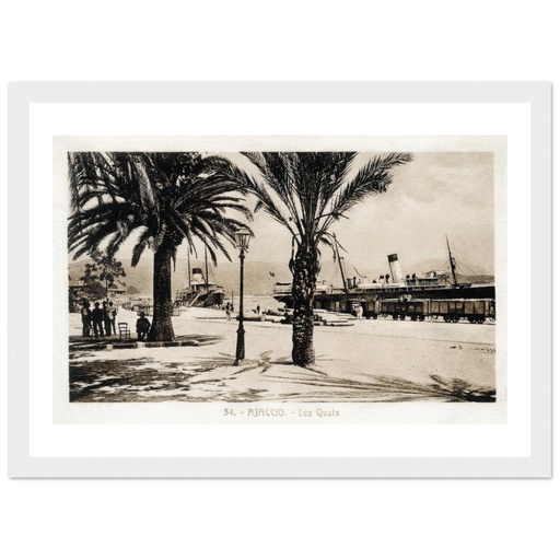 Ajaccio- Corse - Les quais