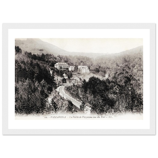 Vizzavona - La Vallée vue du Fort