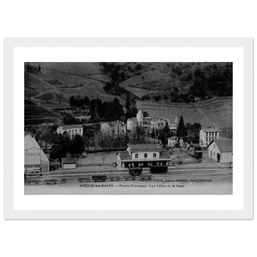 Amélie-les-Bains-Petite Provence - Les villas et la gare