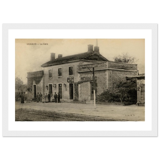 Uchaud - La gare