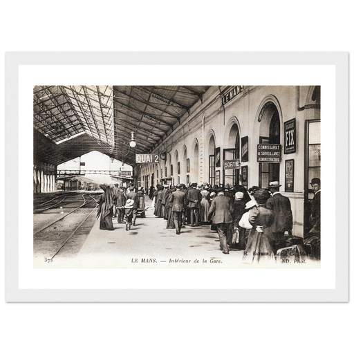 Le Mans - Interieur de la Gare
