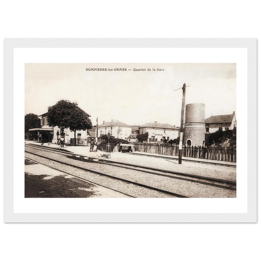 Dompierre - Les Ormes -Quartier de la Gare