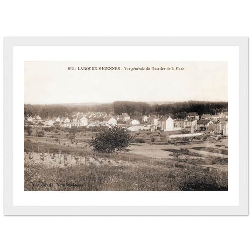 Laroches-Migennes - Vue du quartier de la Gare