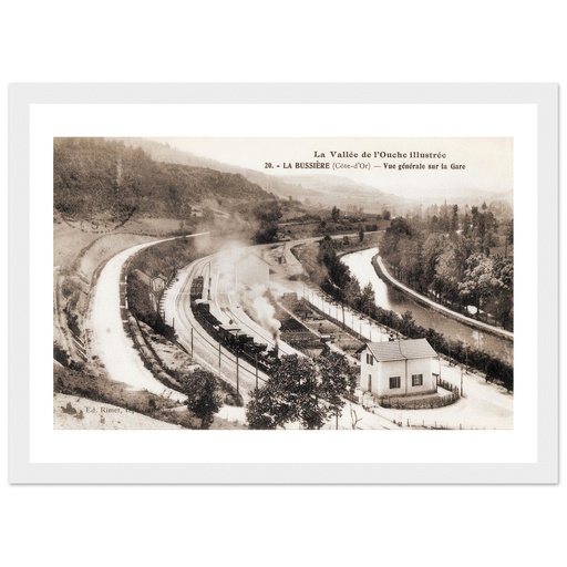 La Buissière - Vue générale sur la gare