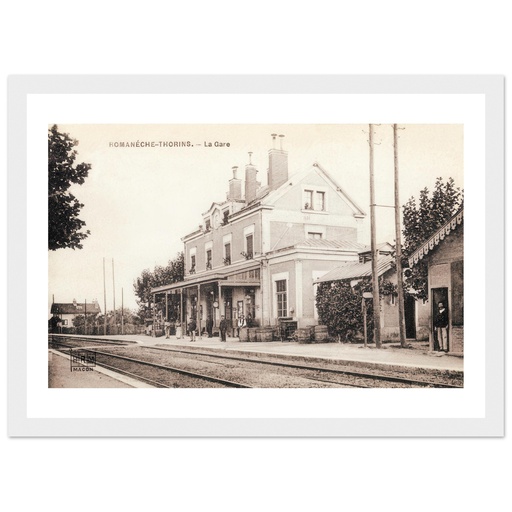 Romaneche-Thorins - La gare