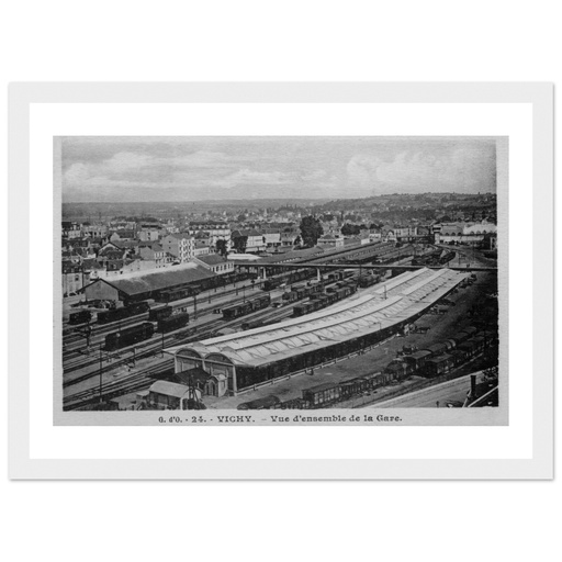 Vichy - Vue d ensemble de la Gare