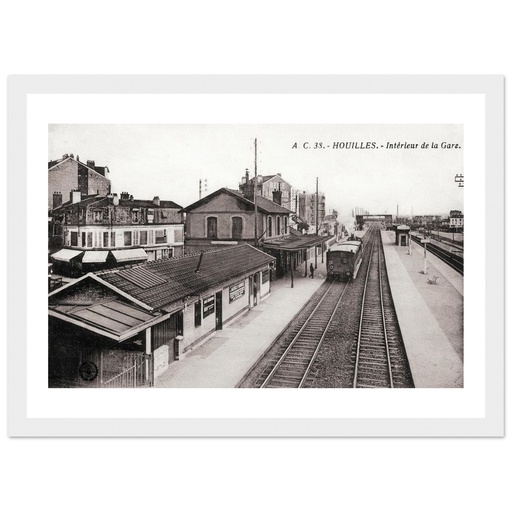 Houilles - interieur de la Gare