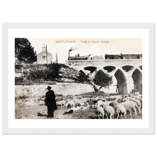 St Chamas - Viaduc et Chapelle St Leger