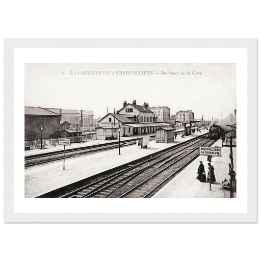La Courneuve-Aubervilliers - Interieur de la Gare