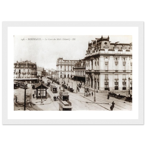 Bordeaux - La gare du midi (Depart)