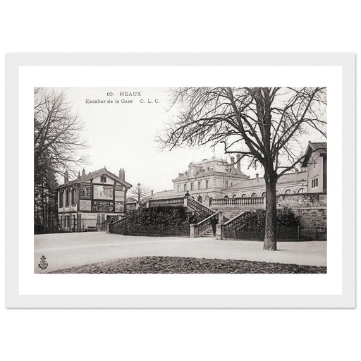 Meaux - Escaliers de la Gare
