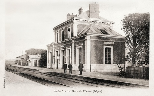Bréval - La Gare de l'Ouest