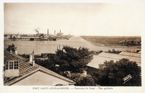 Port Saint Louis du Rhone - Panormama du Canal - Vue generale