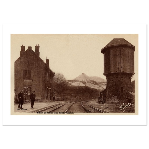 Saint-Jacques-des-Blats - La gare