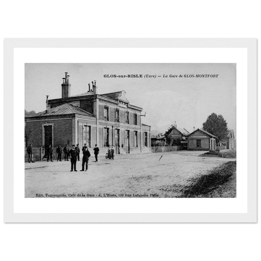Glos-sur-Risle - La gare de Glos MontFort