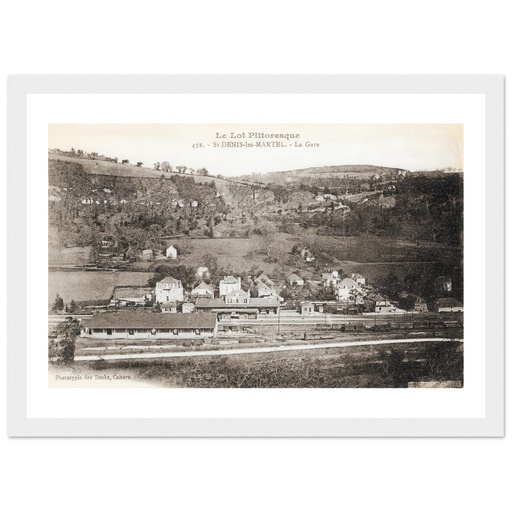 Saint-Denis-lès-Martel - La Gare