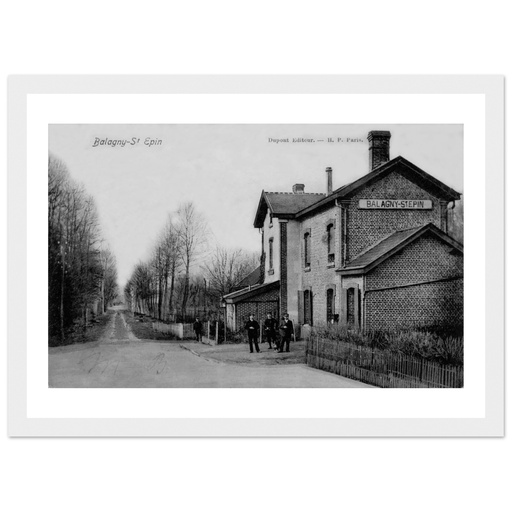 Balagny-St Epin - Picardie - Oise - La Gare