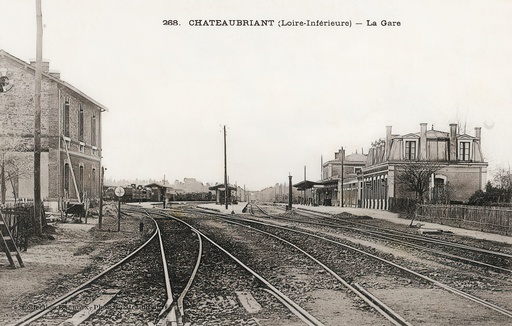Chateaubriant (loire inferieure) - La Gare