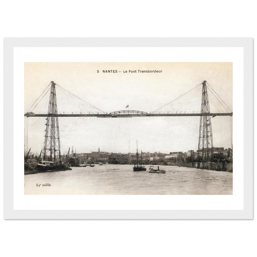Nantes - Le pont Transbordeur